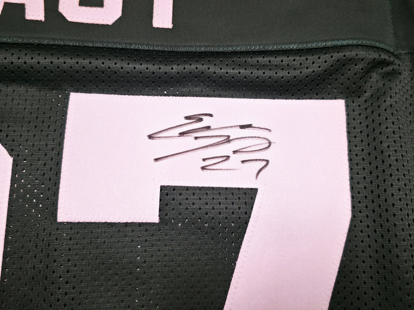 Green Bay Packers Eddie Lacy Autographed Green Jersey PSA/DNA Stock #253480