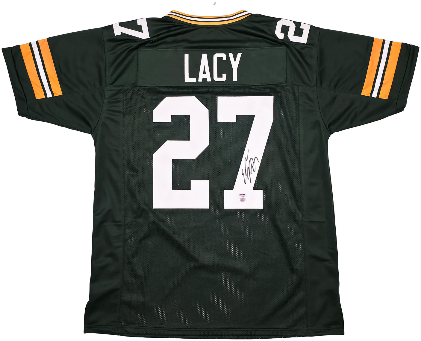 Green Bay Packers Eddie Lacy Autographed Green Jersey PSA/DNA Stock #253481