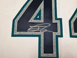 Seattle Mariners Julio Rodriguez Autographed White Nike Authentic Collection Jersey Size 48 Beckett BAS Witness Stock #252428