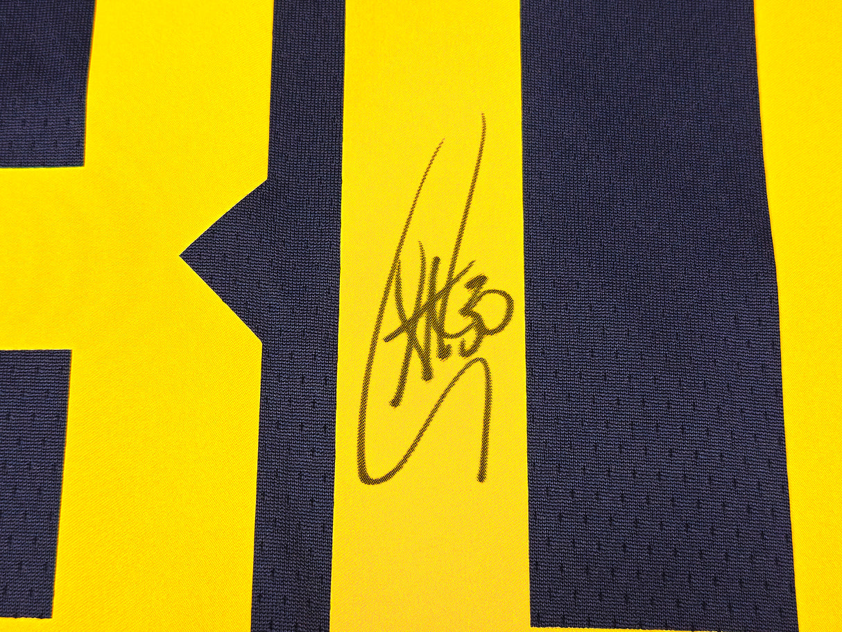 Golden State Warriors Stephen Curry Autographed Blue Nike Jordan Statement Edition Jersey Size 48 "Bible Verse" Beckett BAS QR Stock #234962