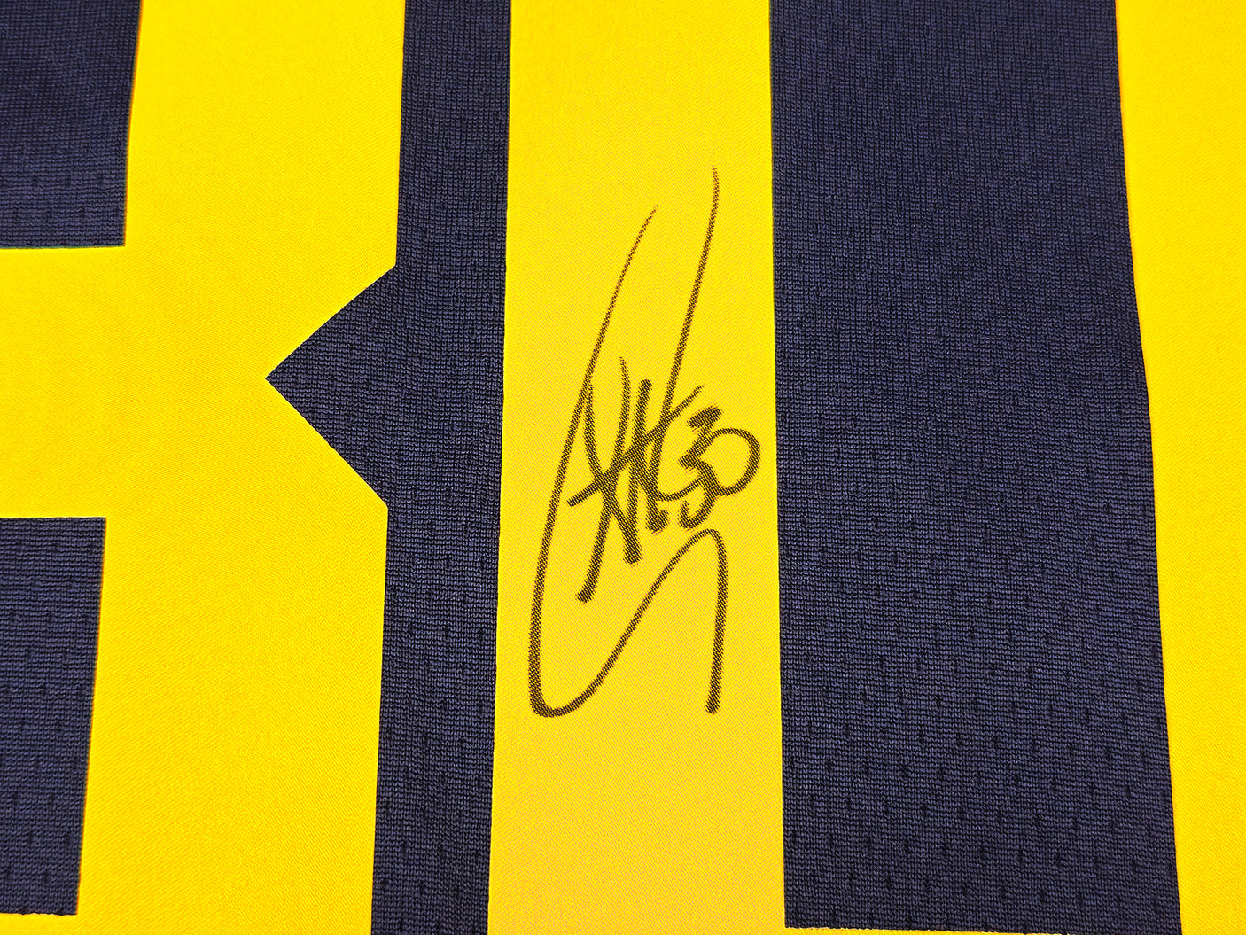 Golden State Warriors Stephen Curry Autographed Blue Nike Jordan Statement Edition Jersey Size 48 "Bible Verse" Beckett BAS QR Stock #234962