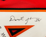 Tampa Bay Buccaneers Dexter Jackson Autographed Red Jersey "SB XXXVII MVP" Beckett BAS QR Stock #234956