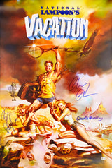 Chevy Chase, Christie Brinkley & Beverly D'Angelo Autographed 27x40 Vacation Movie Poster Beckett BAS Witness Stock #234971