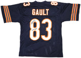 Chicago Bears Willie Gault Autographed Navy Blue Jersey "SB XX CHAMPS" Beckett BAS Witness Stock #221062