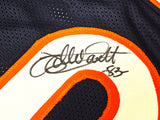 Chicago Bears Willie Gault Autographed Navy Blue Jersey "SB XX CHAMPS" Beckett BAS Witness Stock #221062