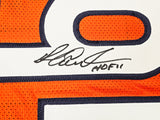Chicago Bears Richard Dent Autographed Orange Jersey "HOF 11" Beckett BAS Witness Stock #221053
