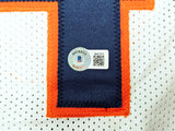 Chicago Bears Tremaine Edmunds Autographed White Jersey Beckett BAS Witness Stock #221052