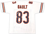 Chicago Bears Willie Gault Autographed White Jersey "SB XX CHAMPS" Beckett BAS Witness Stock #221063