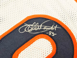 Chicago Bears Willie Gault Autographed White Jersey "SB XX CHAMPS" Beckett BAS Witness Stock #221063