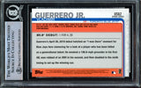 Vladimir Guerrero Jr. Autographed 2019 Topps Update Rookie Card #US62 Toronto Blue Jays Beckett BAS Stock #209787