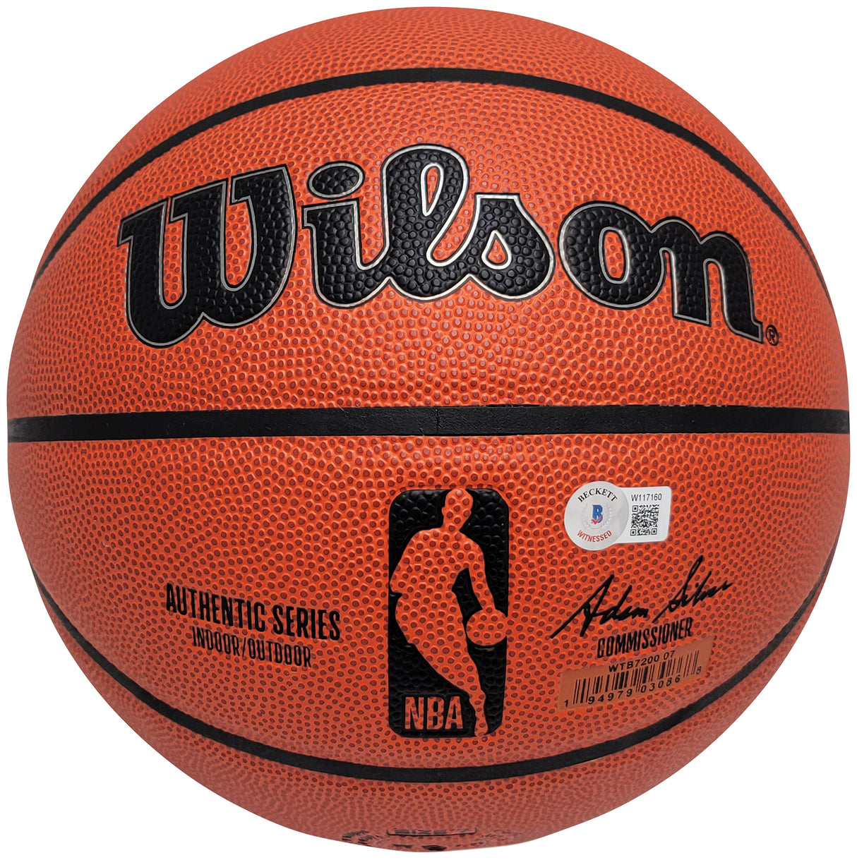 DeMar DeRozan Autographed Indoor Outdoor Authentic Game Series Basketball Chicago Bulls Beckett BAS Witness Stock #209346