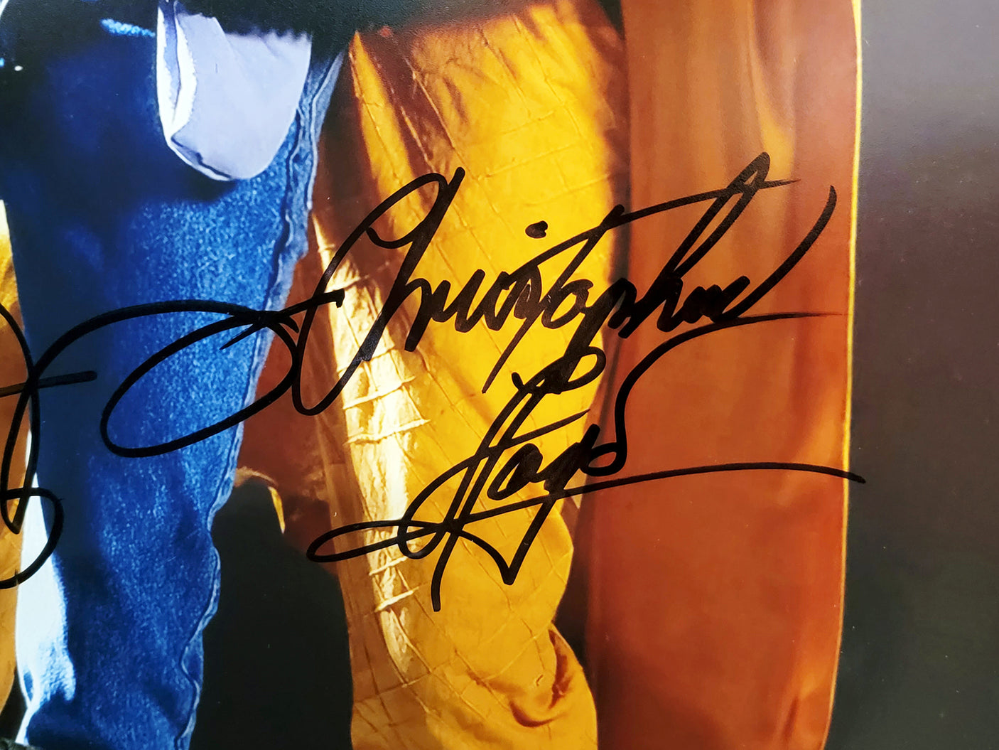 Michael J. Fox & Christopher Lloyd Autographed 16x20 Photo Back To The Future Beckett BAS QR Stock #209144