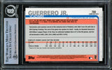 Vladimir Guerrero Jr. Autographed 2019 Topps Complete Set Variation Rookie Card #700D Toronto Blue Jays Beckett BAS #14863554