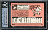 Vladimir Guerrero Jr. Autographed 2018 Topps Heritage Minor League Rookie Card #1 Toronto Blue Jays Beckett BAS #14866207