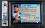 Ichiro Suzuki Autographed 2001 Bowman Chrome Rookie Card #351A Seattle Mariners BGS 9 Auto Grade Mint 9 "01 ROY/MVP" Beckett BAS #14323817