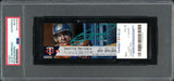 Julio Rodriguez Autographed MLB Debut Ticket Seattle Mariners Harmon Killebrew Statue Picture PSA/DNA #84724446