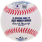 Yordan Alvarez Autographed Official 2022 World Series MLB Baseball Houston Astros "2022 WS Champs" Beckett BAS Witness Stock #210089