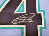 Seattle Mariners Julio Rodriguez Autographed Light Blue Nike Spring Training Jersey Size XXL Beckett BAS Witness Stock #210100