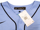 Seattle Mariners Julio Rodriguez Autographed Light Blue Nike Spring Training Jersey Size XXL Beckett BAS Witness Stock #210100