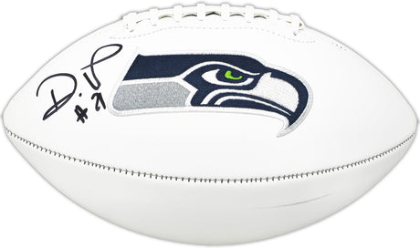 Devon Witherspoon Autographed Seattle Seahawks White Logo Football MCS Holo Stock #221351