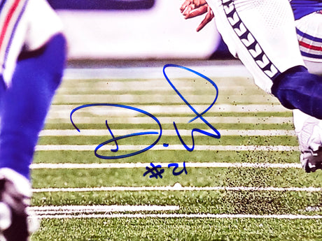 Devon Witherspoon Autographed 16x20 Photo Seattle Seahawks Pick 6 Interception MCS Holo Stock #221346