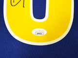 Golden State Warriors Stephen Curry Autographed Blue Nike Swingman Classic Edition Jersey Size 48 JSA Stock #221492