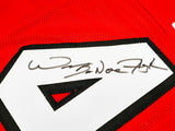 San Francisco 49ers William Floyd Autographed Red Jersey Beckett BAS QR Stock #221158