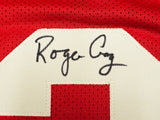San Francisco 49ers Roger Craig Autographed Red Jersey Beckett BAS Witness Stock #221288