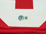 San Francisco 49ers Roger Craig Autographed Red Jersey Beckett BAS Witness Stock #221288