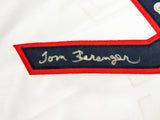 Tom Berenger Autographed White Jersey Major League Jake Taylor Beckett BAS Witness Stock #221302