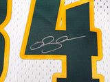 Seattle Sonics Ray Allen Autographed White Authentic Mitchell & Ness 2006-07 Ray Allen HWC Swingman Jersey Size XXL Beckett BAS Witness Stock #221296