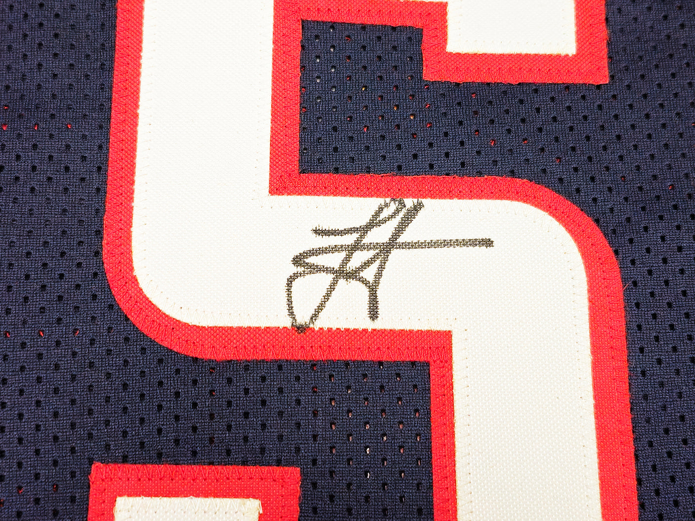 Denver Nuggets Nikola Jokic Autographed Blue Jersey JSA Stock #221501
