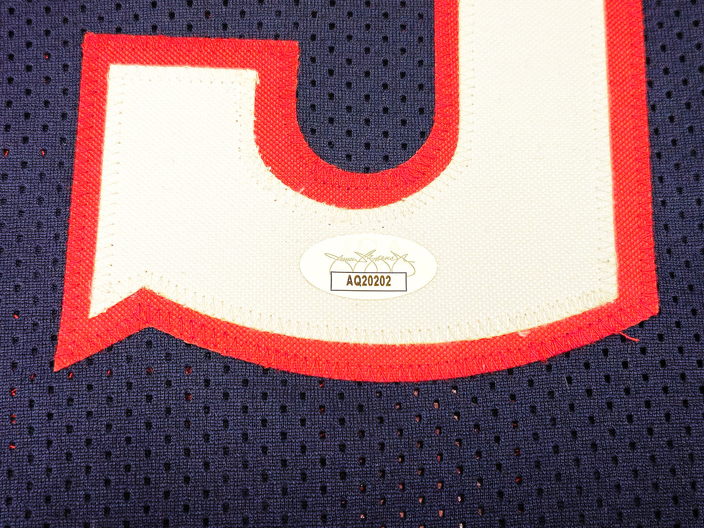 Denver Nuggets Nikola Jokic Autographed Blue Jersey JSA Stock #221501