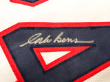 Corbin Bernsen Autographed White Jersey Major League Roger Dorn Beckett BAS Witness Stock #221301