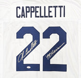 Penn State Nittany Lions John Cappelletti Autographed White Jersey "73 Heisman" JSA Stock #221330