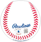 Marcus Semien Autographed Official 2023 World Series Logo MLB Baseball Texas Rangers "23 WS Champs" Beckett BAS Witness Stock #221325