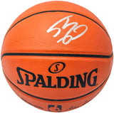Shaquille Shaq O'Neal Autographed Official Spalding Official Game Ball Series Basketball Los Angeles Lakers Beckett BAS Witness Stock #235720