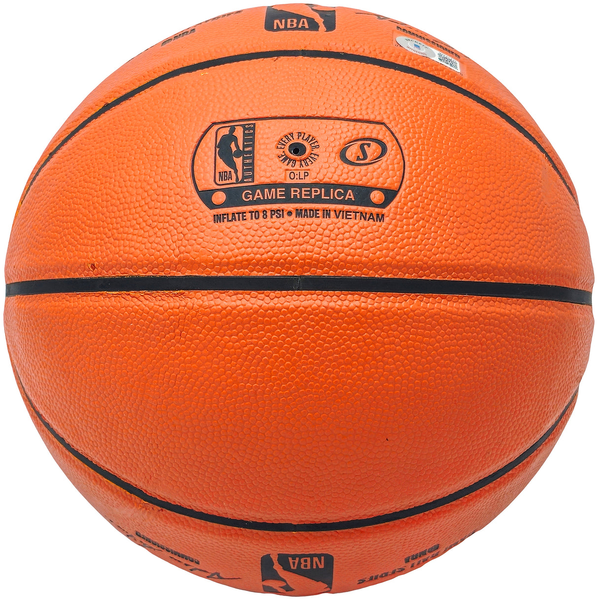 Shaquille Shaq O'Neal Autographed Official Spalding Official Game Ball Series Basketball Los Angeles Lakers Beckett BAS Witness Stock #235720