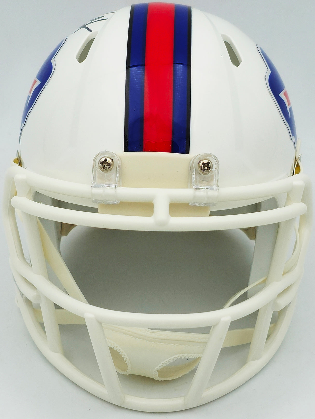Keon Coleman Autographed Buffalo Bills White Speed Mini Helmet Beckett BAS Witness Stock #236174