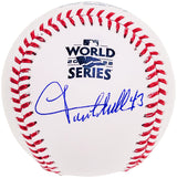 Lance McCullers Jr. Autographed Official 2022 World Series Logo MLB Baseball Houston Astros Beckett BAS Witness Stock #210128