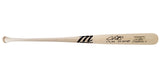 Alex Bregman Autographed Blonde Marucci Player Model Bat Houston Astros "17, 22 WS Champs" Beckett BAS Witness Stock #210124