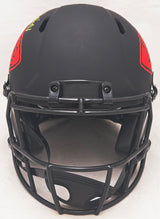 Marcus Allen Autographed Kansas City Chiefs Eclipse Black Full Size Authentic Speed Helmet Beckett BAS QR Stock #220866