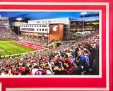 Unsigned Framed 12x36 Panoramic Photo Washington State Cougars College Gameday Win vs Oregon Stock #235673