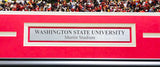 Unsigned Framed 12x36 Panoramic Photo Washington State Cougars Storm the Field Stock #235674