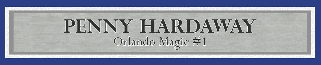 Anfernee "Penny" Hardaway Autographed Framed 16x20 Photo Orlando Magic PSA/DNA Stock #209437