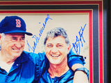 Ted Williams & Carl Yastrzemski Autographed Framed 8x10 Photo Boston Red Sox Beckett BAS #BN16057