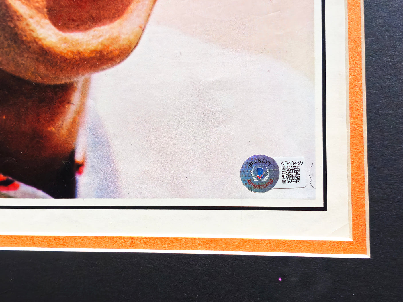 Willie Mays Autographed Framed 12x16 Poster Photo San Francisco Giants Vintage Signature Beckett BAS #AD43459