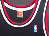 Chicago Bulls Michael Jordan Autographed Framed Black Nike Jersey PSA/DNA & UDA Holo #BAG18406