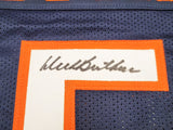 Chicago Bears Dick Butkus Autographed Blue Jersey Beckett BAS Stock #210523