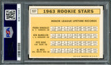 Pete Rose Autographed 1963 Topps Rookie Card #537 Cincinnati Reds PSA 5 Auto Grade Near Mint/Mint 8 "My Rookie Card" PSA/DNA #63679991